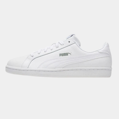 Puma Smash L Leather White Sneakers Trainers Unisex Shoes