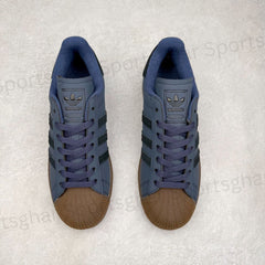 Adidas Superstar Blue Gum Sole Shoes