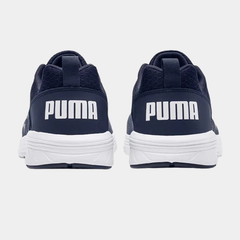 Puma NRGY Comet Running Shoes Peacoat White Trainers Unisex
