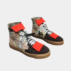 Off-White 3.0 Off-Court High-Top Latte Beige & Tan