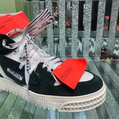 Off-White 3.0 Off-Court High-Top Sneakers – Black & White