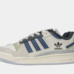 Adidas Forum Low Sneakers in Neutral Blue – Classic Leather Shoes