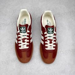 Adidas Samba OG Burgundy Leather Shoes