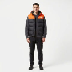 The North Face Men's Hooded Down Puffer Vest Sleeveless Gilet Jacket