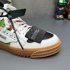 Off-White 3.0 Off-Court High-Top White Green Orange