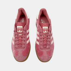 Adidas Gazelle Bold Shoes – Pink Velvet Triple-Platform Sneakers