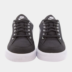 Men’s Classic Canvas Lifestyle Sneakers – Black & White