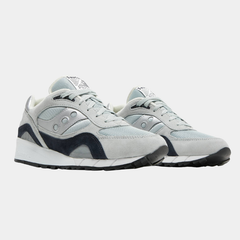 Casual Retro Running Lifestyle Sneakers – Off-White, Black & Metallic Silver