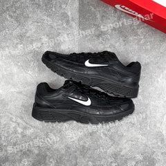 Nike P-6000 Mens Trainers Triple Black Retro Running Shoes