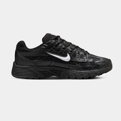 Nike P-6000 Mens Trainers Triple Black Retro Running Shoes