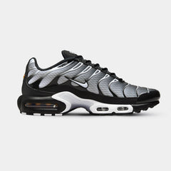 Nike Air Max Plus TN Black Metallic Silver Trainers – Men’s Cushioned Street Style Sneakers