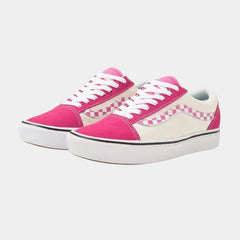 Vans ComfyCush Old Skool Sidestripe Carmine Rose Skate Shoes