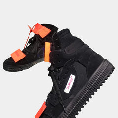 Off-White 3.0 Off-Court High-Top Sneakers – Triple Black