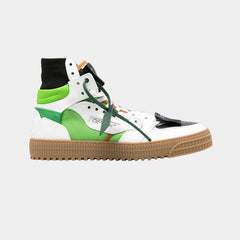 Off-White 3.0 Off-Court High-Top White Green Orange