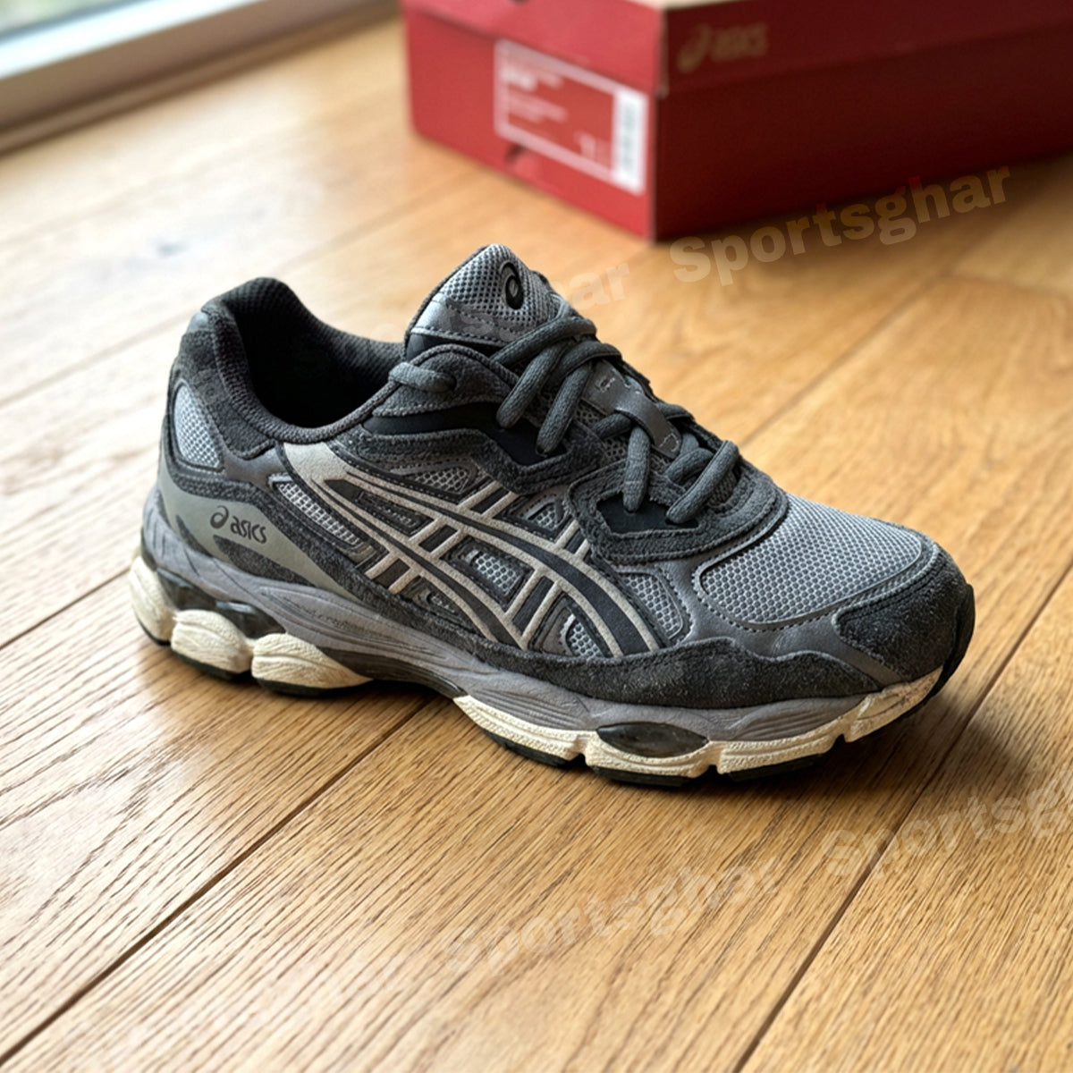 ASICS Gel-NYC Black Grey Men’s Trainers