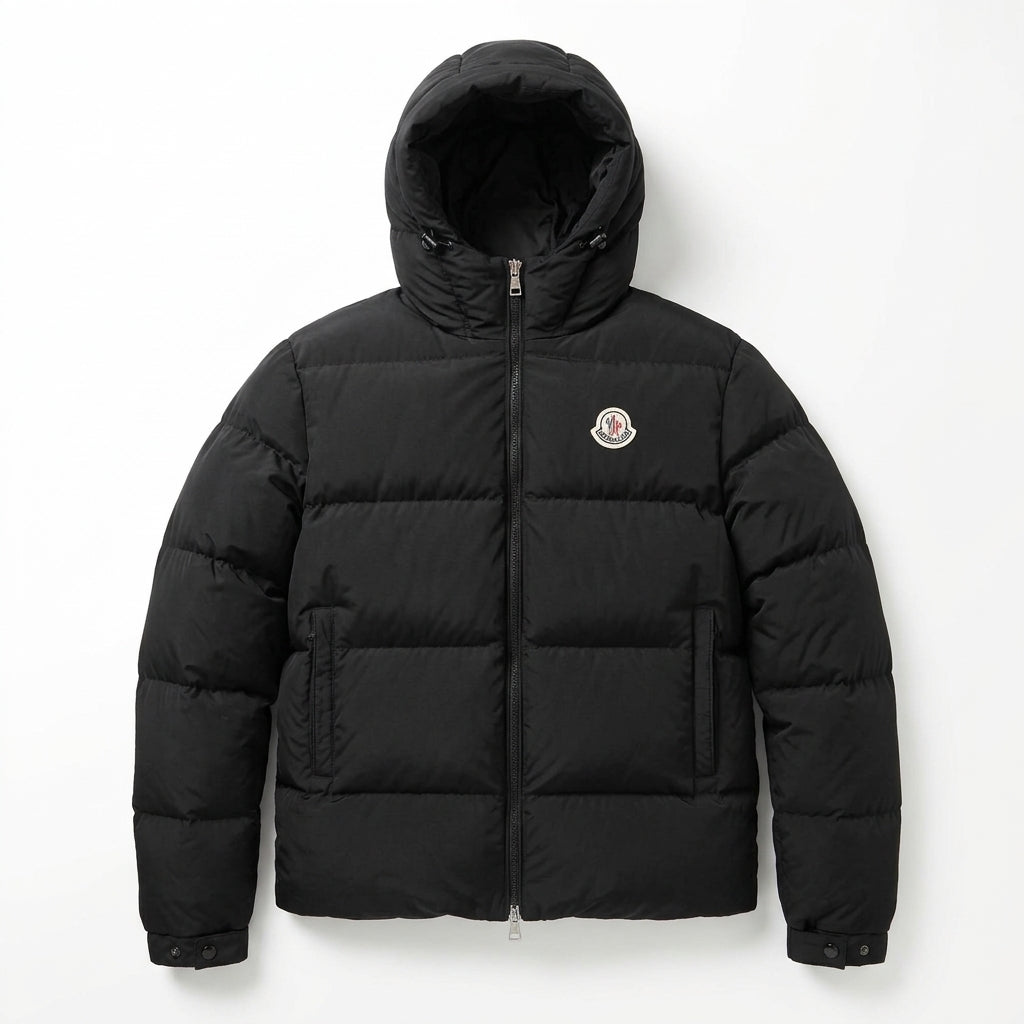 Moncler Men's Hooded Down Puffer Jacket Quilted Winter Coat