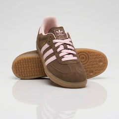 adidas Samba OG Dark Brown & Pink Sneakers