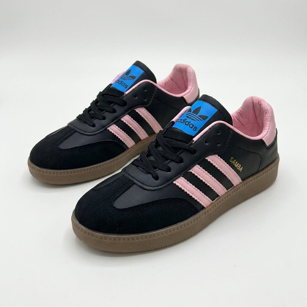 adidas Samba OG Black Pink Blue Label Sneakers