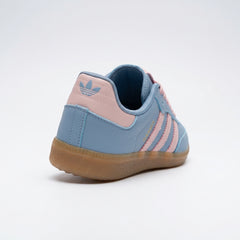 adidas Samba OG Light Blue & Pink Sneakers