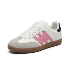 adidas Samba OG White & Pink Low-Top Sneakers