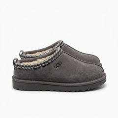 UGG Unisex Tasman Suede Slip-On Slippers Shearling Lined Clog Shoes