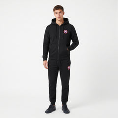 Canada Goose Men's Classic Full-Zip Fleece Hoodie & Joggers Tracksuit Set