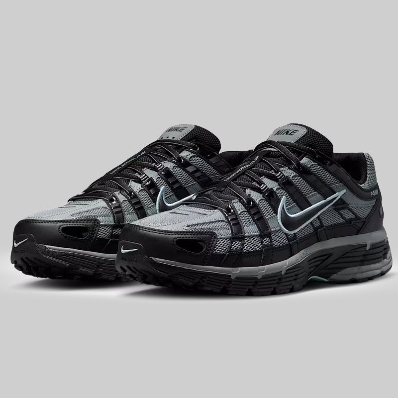 Nike P-6000 Black Grey men’s trainers side view