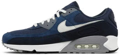 Nike Air Max 90 'Midnight Navy & Wolf Grey' Sneakers