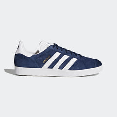 adidas Gazelle Navy Blue & White Sneakers