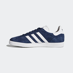 adidas Gazelle Navy Blue & White Sneakers