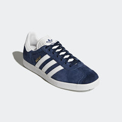 adidas Gazelle Navy Blue & White Sneakers