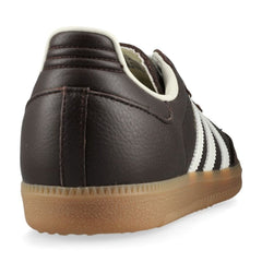 adidas Samba OG Dark Brown Off White Gum Sneakers