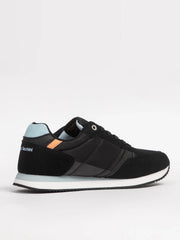 Sergio Tacchini Monza Men's Black White Blue Lace-Up Shoes