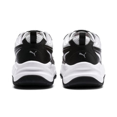 Puma Cilia Womens Trainers Black White Grey Violet Sneakers