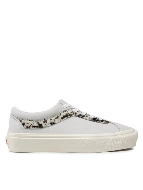 Vans Bold Ni White Pony Nubuck Leather Trainers