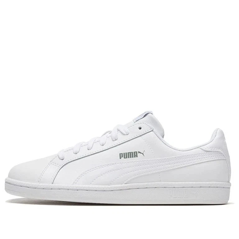 Puma Smash L Leather White Sneakers Trainers Unisex Shoes